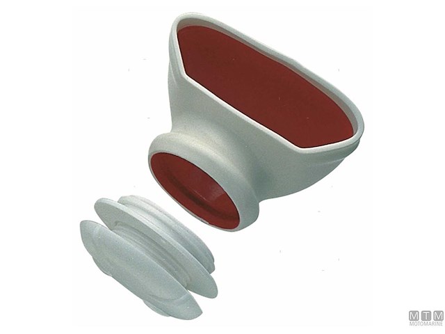 MANICA A VENTO BASSA D100MM PVC