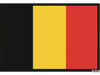 BANDIERA BELGIO 50X75CM 