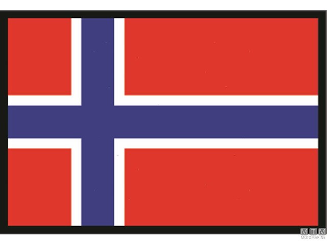 BANDIERA NORVEGIA 40X60CM 