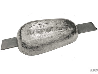 ANODO A SALDARE GOCCIA L160MM ZN 