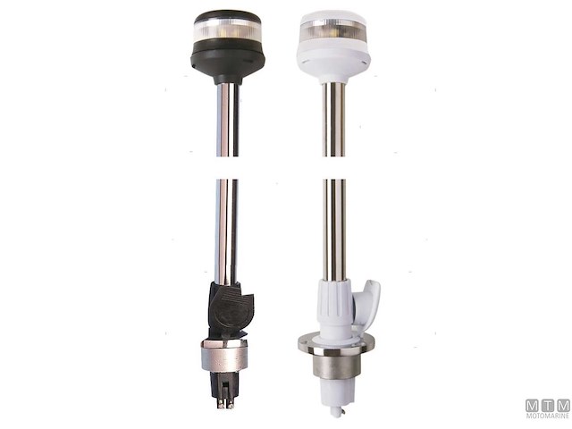 FANALE ASTA INC LED H100CM NERO 20M 