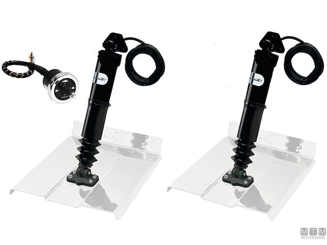 JOYSTICK TRIM SECONDA STAZIONE UFLEX JLP/CH-2 LOW PROFILE CHROME