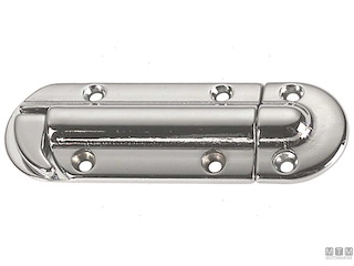 CATENACCIO A MOLLA 120X40MM IN OTTONE CROMATO