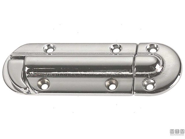 CATENACCIO A MOLLA 120X40MM IN OTTONE CROMATO