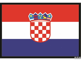 BANDIERA CROAZIA 40X60CM 