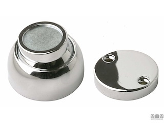 FERMAPORTE MAGNETICO MAG0 IN OTTONE CROMATO