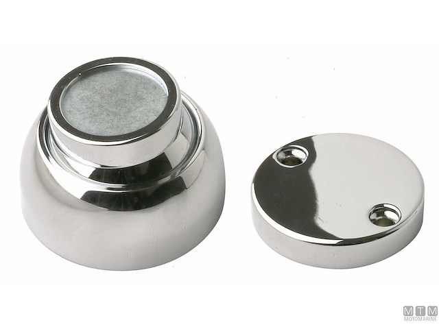 FERMAPORTE MAGNETICO MAG0 IN OTTONE CROMATO