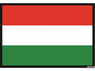 BANDIERA UNGHERIA 50X75CM 
