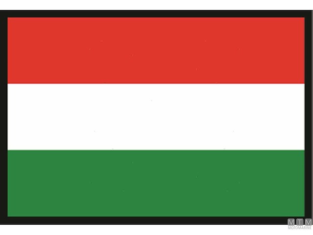 BANDIERA UNGHERIA 50X75CM 
