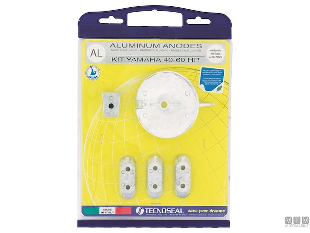 KIT ANODI YAMAHA 40/60 AL 