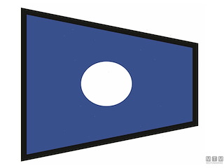 BANDIERA SEGNALE 2 40X60CM 
