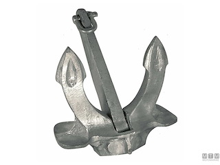 ANCORA HALL 36KG IN ACCIAIO ZINCATO A CALDO