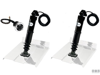 JOYSTICK TRIM SECONDA STAZIONE UFLEX J/CH-2 CHROME