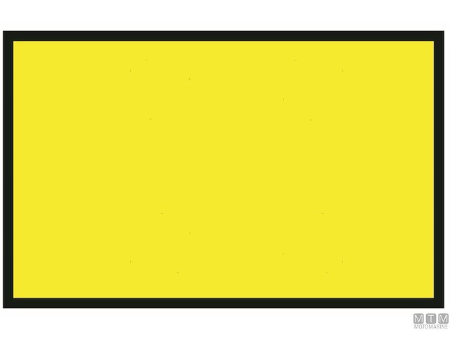 BANDIERA SEGNALE Q QUEBEC 40X60CM 