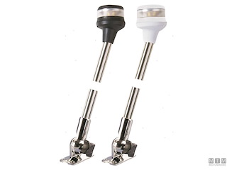 FANALE ASTA PIEG LED H100CM NERO 20M 