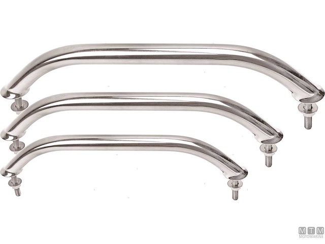 PASSAMANO OVAL 450MM INOX