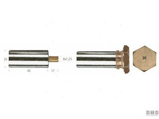 ANODO BARROTTO BOUDOUIN ZN 