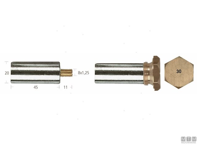 ANODO BARROTTO BOUDOUIN ZN 