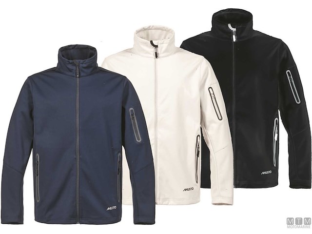 *GIACCA MUSTO ESSENTIAL SOFTSHELL 990 NERO 2XL