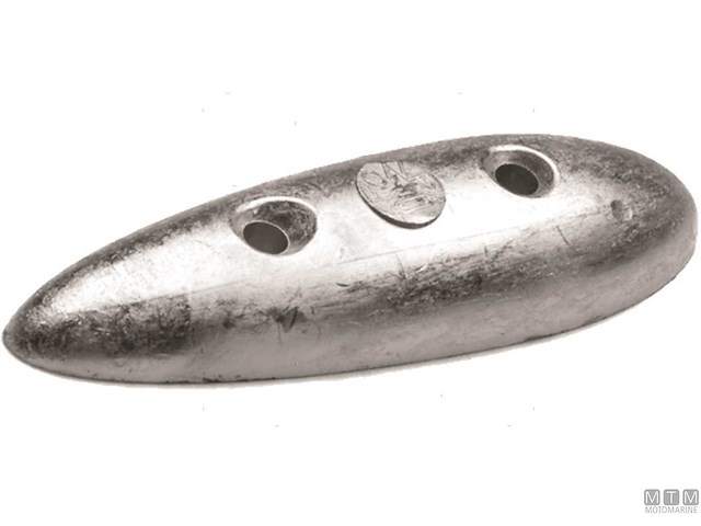 ANODO OVAL LONG L140MM ZN 