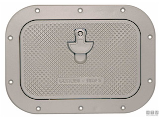 PORTELLO SMALL BIANCO ALU 