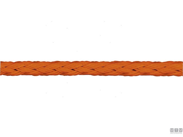 TRECCIA GALLEGGIANTE IN POLIETILENE ARANCIONE D16 100M