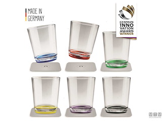 SET 6 BICCHIERI MAGNETICI SILWY MULTICOL 