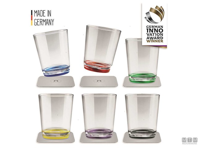 SET 6 BICCHIERI MAGNETICI SILWY MULTICOL 