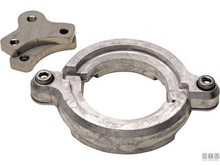 ANODI PLACCA ADATTORE COLLARE INOX 