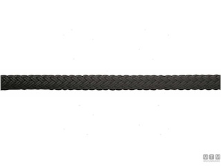 TRECCIA DA ORMEGGIO MOORING IN POLIESTERE NERA 16MM 100M