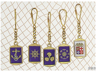 PORTACHIAVI TARGA ROSA DEI VENTI 