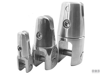 GIUNTO ANCORA GIREVOLE KONG PER CATENA D8/10/12MM ACCIAIO INOX 316