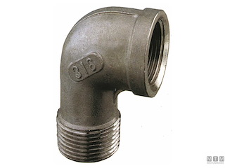 GOMITO 90°M-F 1"1/2 INOX