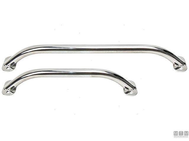 PASSAMANO OVAL HM 450MM INOX