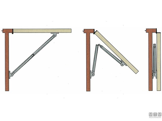 SUPPORTO SOUTHCO L330/165MM 