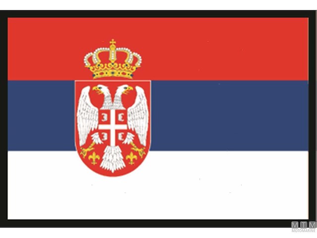 BANDIERA SERBIA 50X75CM 