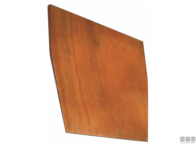 PIASTRA SALVAPOPPA ANGOLATA 1-20MM 340X380MM IN LEGNO