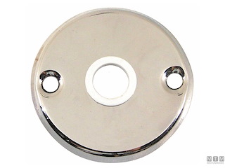 ROSETTA TONDA XL PER FINITURA MANIGLIE IN OTTONE CROMATO