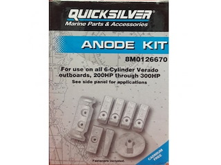 KIT ANODI PER VERADO 200/300 HP 8M0126670