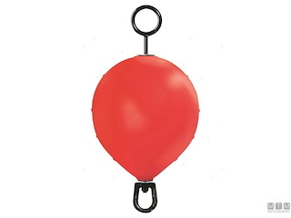 BOA ORMEGGIO CON ASTA CASTRO D40 CM H87 CM ROSSA