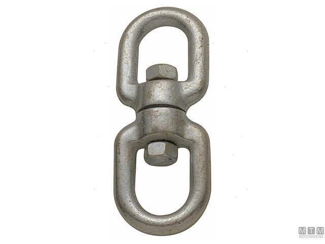 GIRELLA OCCHIO/OCCHIO D13MM IN ACCIAIO ZINCATO A CALDO