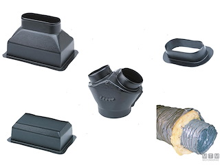 CONDOTTA ARIA PVC 5M D127 