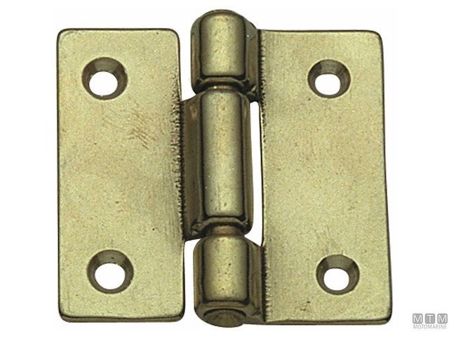 CERNIERA A LIBRO 60MM X 60MM IN OTTONE UCIDO