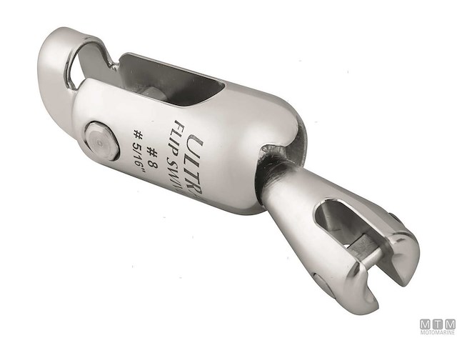 GIUNTO ANCORA GIREVOLE ULTRA PER CATENA D6MM IN ACCIAIO INOX 316