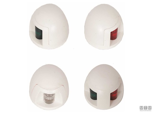 FANALE LED 12V ON DECK ROSSO/VERDE