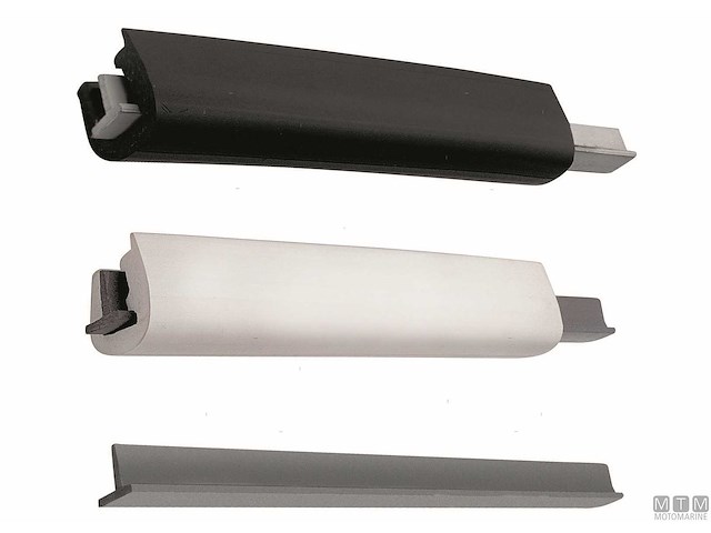 BOTTAZZO PROFILO PARABORDO T2 H45 MM BIANCO 16 M