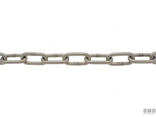 CATENA MAGLIA LUNGA DIN 763 IN ACCIAIO INOX 316 G30 D4MM 25M