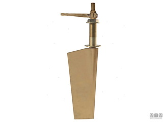 PALA TIMONE TIPO P13/16 IN NIBRAL 561X270MM