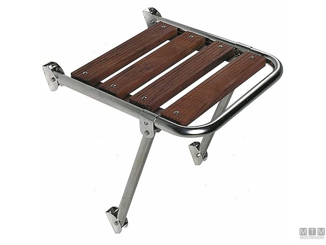 PLANCIA MINOX S 390X450MM ACCIAIO INOX AISI 316 E LEGNO