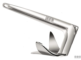 ANCORA 3-WING 5KG IN ACCIAIO INOX 316